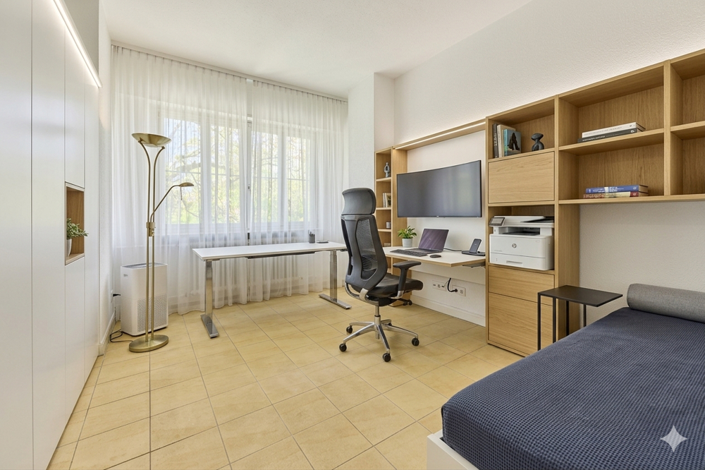 Einrichtungsbeispiel Arbeitszimmer 1.OG